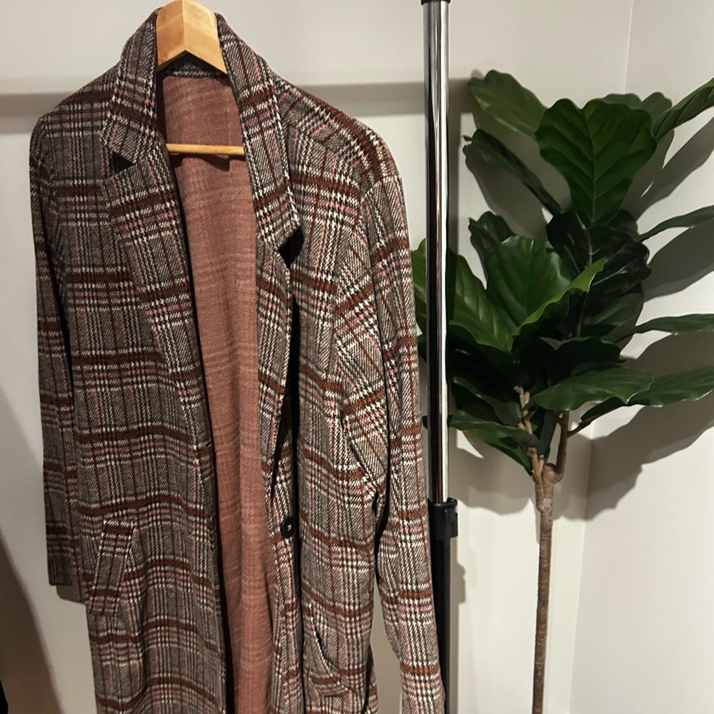 Brown coat size M - Picture 1 of 4